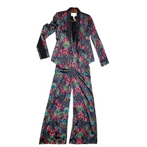 NWT BCBGeneration Viridian 2pc Jumpsuit & Blazer Set, Small
